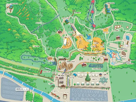 阿克陶景区手绘地图在紧急疏散与救援中的重要作用 ？